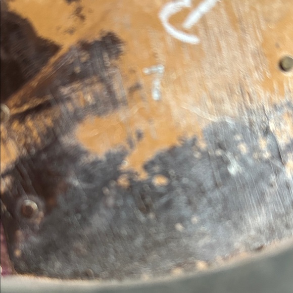 Brown Leather Superdry moto combat army granny Victorian boots! Women’s us9 uk7 - Picture 8 of 10